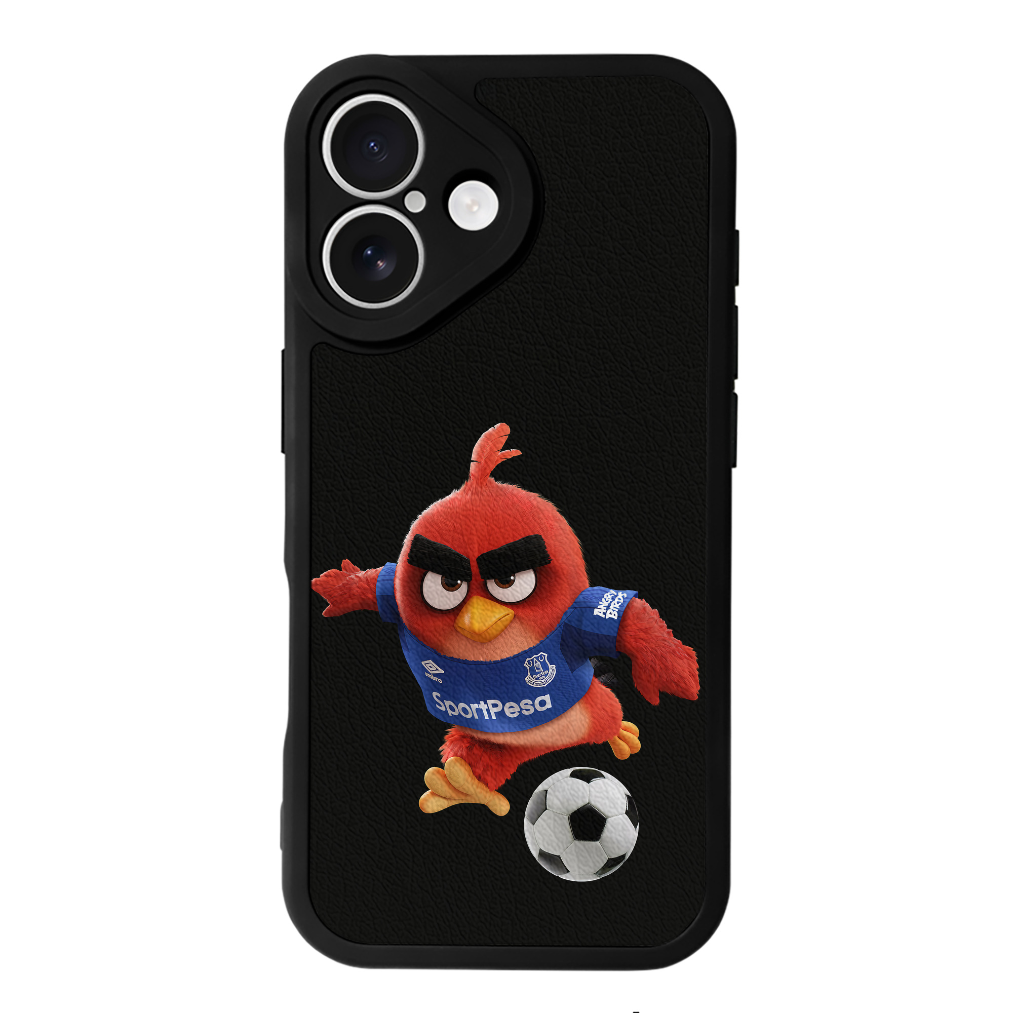 （画像用） Angry Birds アングリーバード 【iPhone 16シリーズ対応】シリコンスマホケース（レザー調） 材質：シリコン